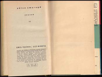 Emil Vachek: Zlá minuta ; Tři případy detektiva Klubíčka