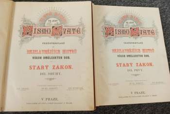Jan Drozd: Zlatá Bible to jest Písmo Svaté illustrované od nejslavnějších mistrů všech uměleckých dob Starý Zákon