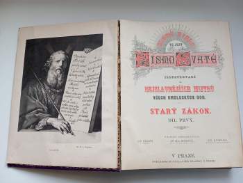 Jan Drozd: Zlatá Bible to jest Písmo Svaté illustrované od nejslavnějších mistrů všech uměleckých dob Starý Zákon