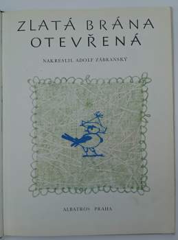 A Zábranský: Zlatá brána otevřená