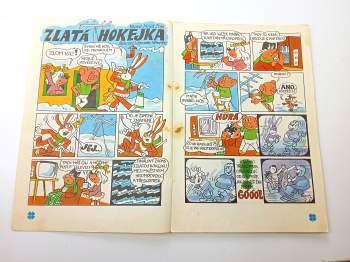 Miloš Štípl: Zlatá hokejka a čtyři další obrázkové příběhy - Čtyřlístek 20