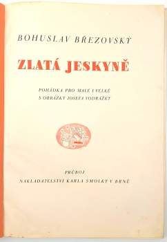Bohuslav Březovský: Zlatá jeskyně