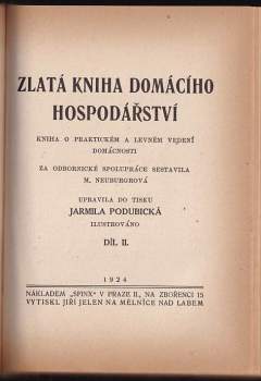 Zlatá kniha domácího hospodářství