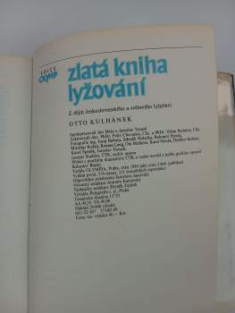 J Trousil: Zlatá kniha lyžování