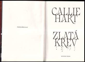 Callie Hart: Zlatá krev
