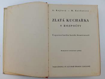 Anuše Kejřová: Zlatá kuchařka s rozpočty