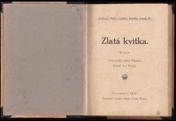 M Champol: Zlatá kvítka