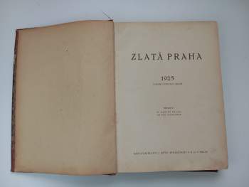 Gustav Pallas: Zlatá Praha 1925