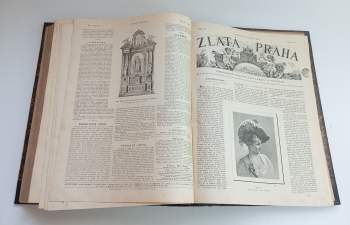Ferdinand Schulz: Zlatá Praha - ročník VI. - čísla 1 - 52 - KOMPLETNÍ ROČNÍK