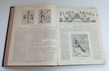 Ferdinand Schulz: Zlatá Praha - ročník VI. - čísla 1 - 52 - KOMPLETNÍ ROČNÍK
