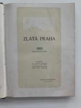 Zlatá Praha - ročník XXXVI. - čísla 1 - 52 - KOMPLETNÍ ROČNÍK