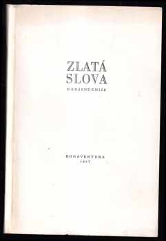 Ladislav Kuklík: Zlatá slova o krásné knize