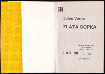 Jules Verne: Zlatá sopka