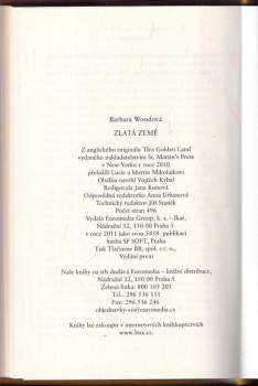 Barbara Wood: Zlatá země