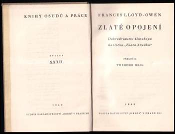 Frances Lloyd-Owen: Zlaté opojení