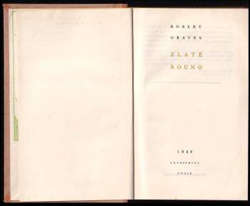 Robert Graves: Zlaté rouno