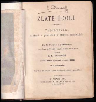 Gabriel Ferry: Zlaté údolí
