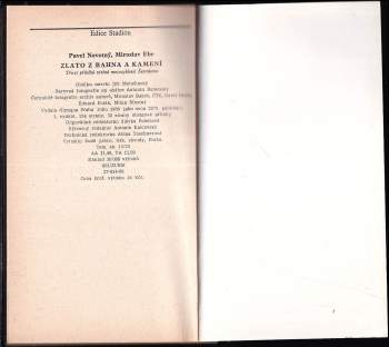 Pavel Novotný: Zlato z bahna a kamení