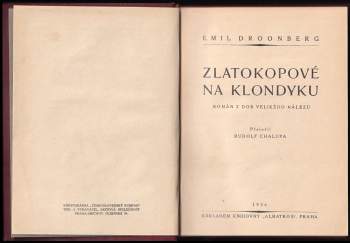 Emil Droonberg: Zlatokopové na Klondyku