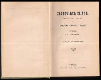 Eugenie Marlitt: Zlatovlasá Eliška