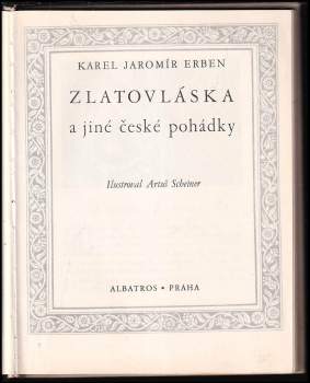 Karel Jaromír Erben: Zlatovláska a jiné české pohádky