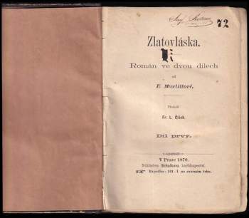 Eugenie Marlitt: Zlatovláska