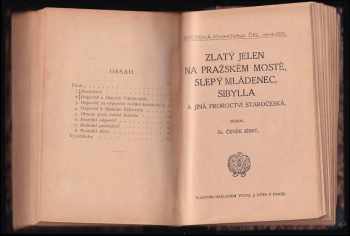 Jan Hus: KOMPLET 4X Listy z Prahy + Listy z Prahy (do r. 1412) + Obrany v Kostnici + Zlatý jelen na pražském mostě, slepý mládenec, Sibylla a jiná proroctví staročeská
