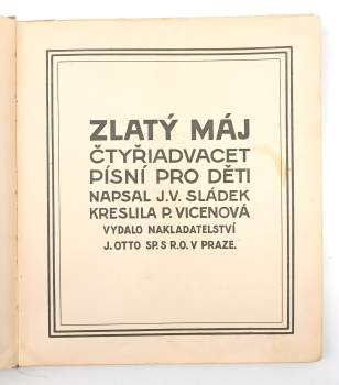 Josef Václav Sládek: Zlatý máj