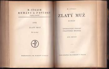 Mór Jókai: Zlatý muž