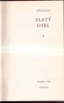 Lucius Apuleius: Zlatý osel