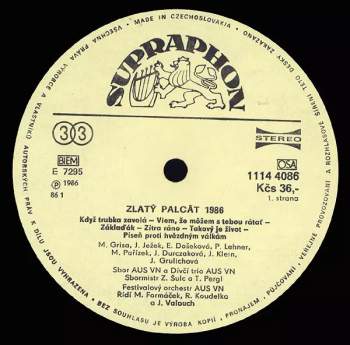 Various: Zlatý Palcát '86