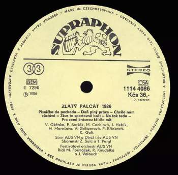 Various: Zlatý Palcát '86