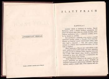 Charles Horace Snow: Zlatý prach