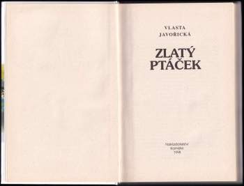 Vlasta Javořická: Zlatý ptáček