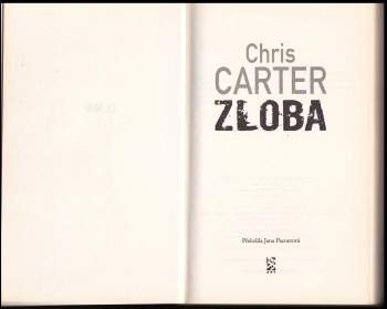 Chris Carter: Zloba