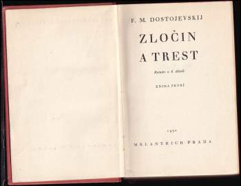 Fedor Michajlovič Dostojevskij: Zločin a trest