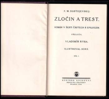 Fedor Michajlovič Dostojevskij: Zločin a trest