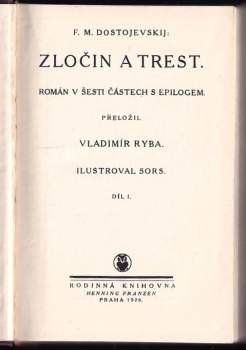 Fedor Michajlovič Dostojevskij: Zločin a trest