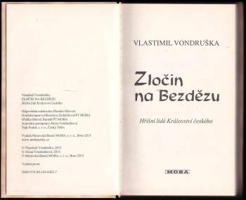 Vlastimil Vondruška: Zločin na Bezdězu