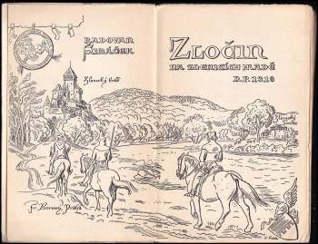 Radovan Šimáček: Zločin na Zlenicích hradě L.P. 1318