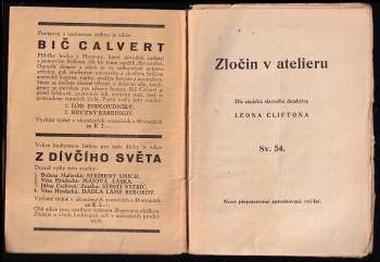 Léon Clifton: Zločin v atelieru