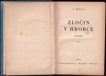 C Wells: Zločin v hrobce