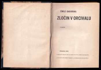 Émile Gaboriau: Zločin v Orcivalu