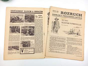 W. C Tuttle: Zločin v Pinnerville - Rozruch 192, ročník IV., č. 35
