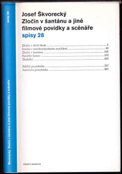 Zločin v šantánu a jiné filmové povídky a scénáře