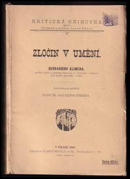Zločin v umění