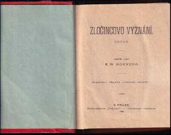 E. W Hornung: Ďábel