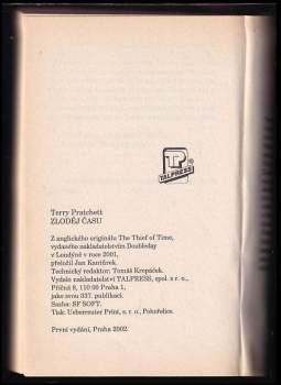 Terry Pratchett: Zloděj času