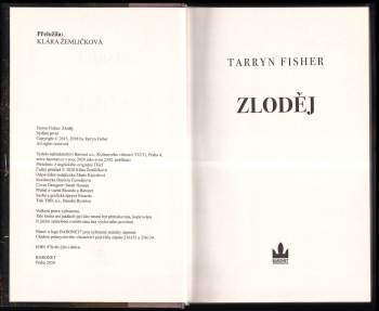 Tarryn Fisher: Zloděj