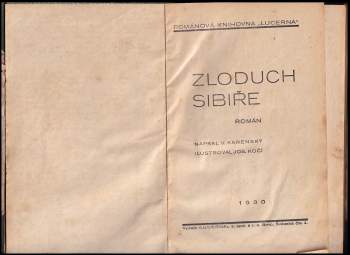 Vladimír K Karenský: Zloduch Sibiře